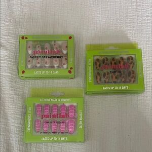 3 PaintLab Press On Sets